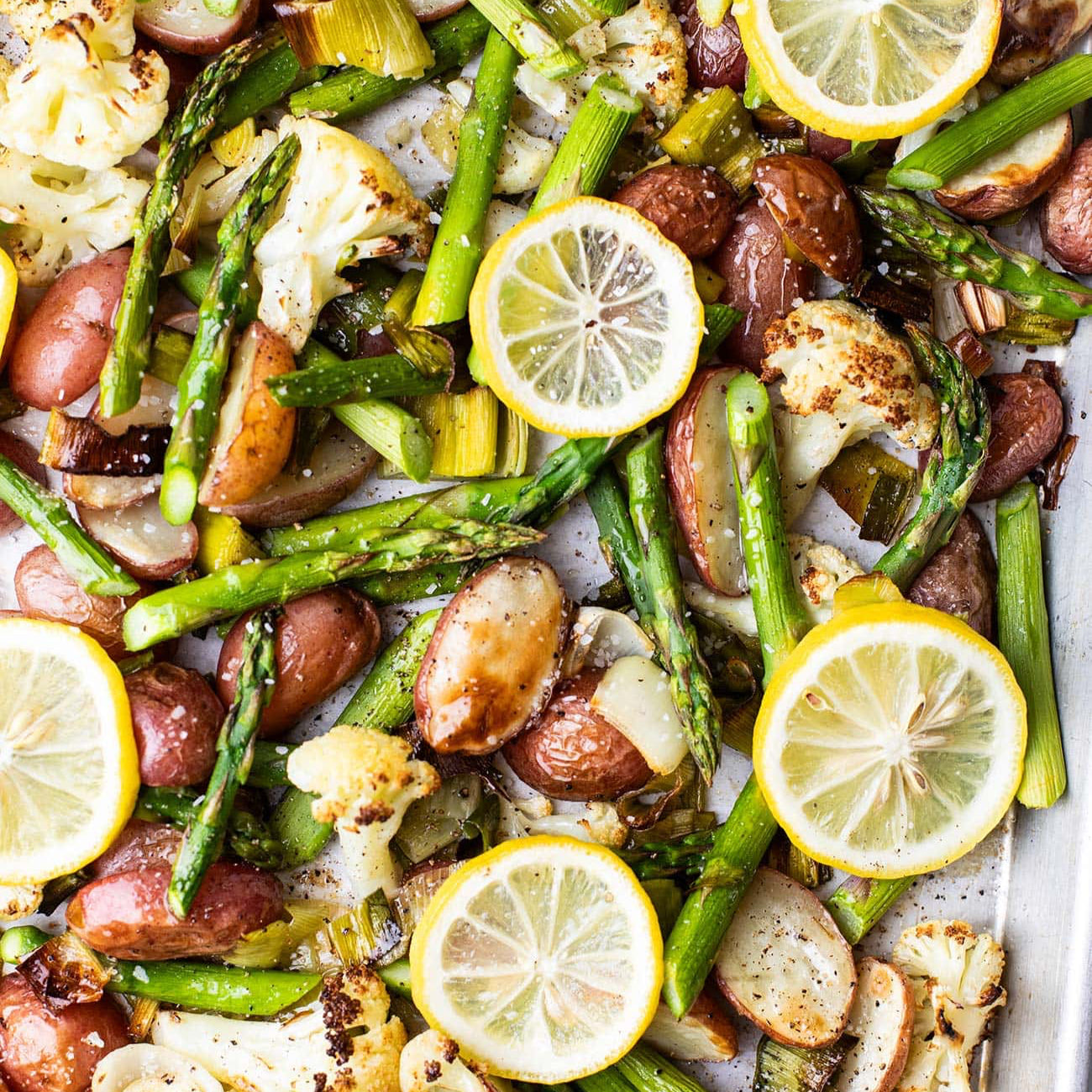 Roasted Spring Vegetables | V, DF, GF