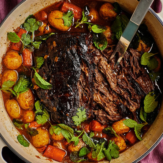 Ginger-Beer Braised Pot Roast | DF, GF